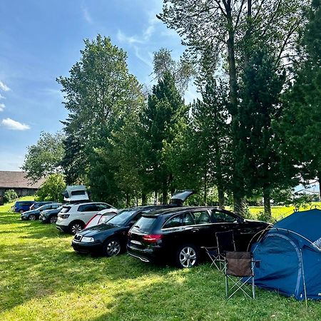 Отель Hubmoar Camping Spielberg Spielberg Bei Knittelfeld Экстерьер фото